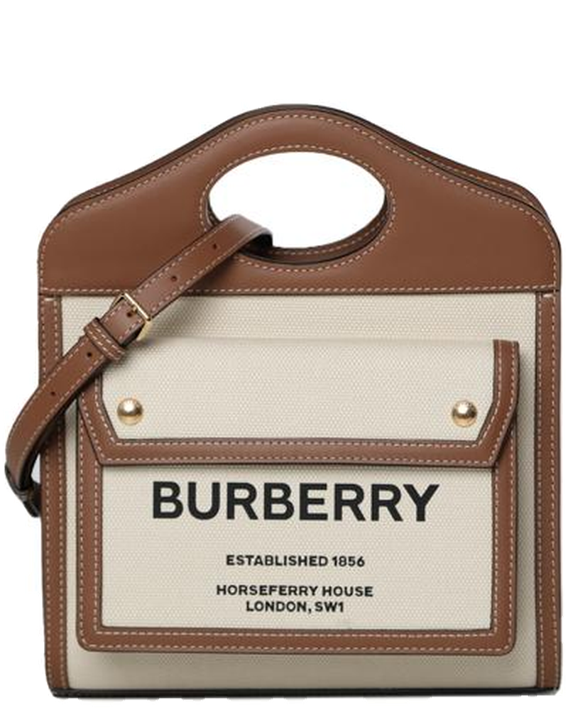 Mini Bag Pocket Con Logo Burberry оригінал – Купити в Україні