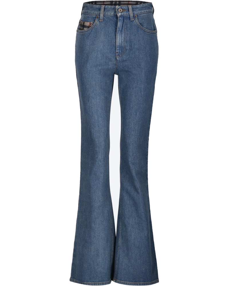 Оригінальна Doria Check Jeans Burberry