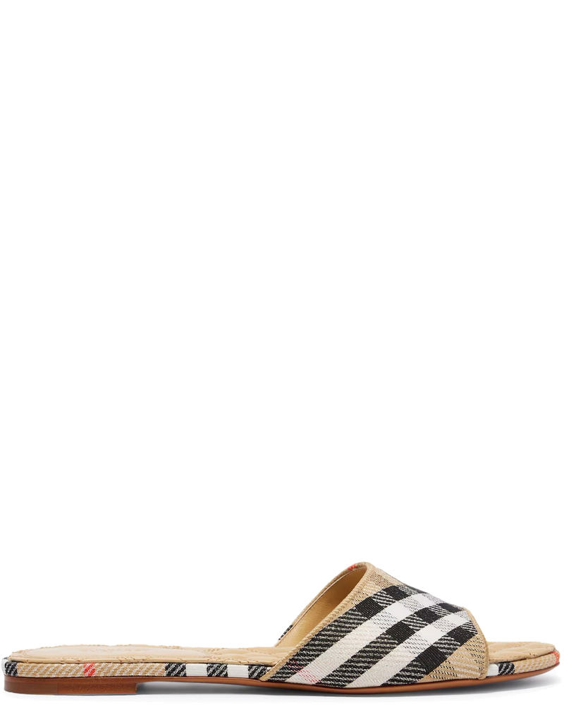 Оригінальна Sloane Check Slippers Burberry