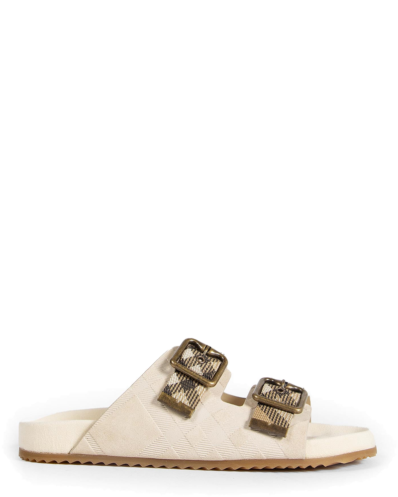 Double Bouckle Checked Sandals Burberry – Гарантія оригінальності