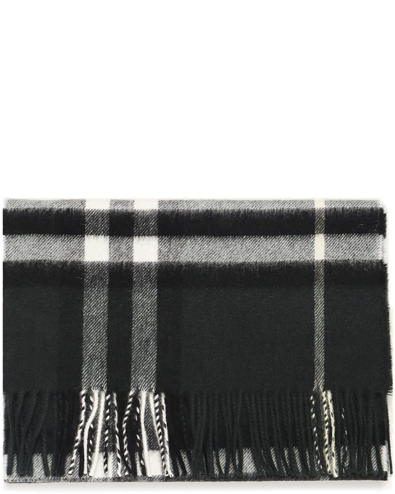 Sciarpa Ampia In Cashmere Check Burberry – Гарантія оригінальності