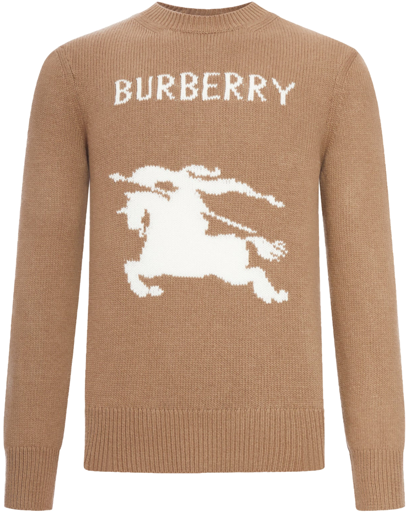Оригінальна Wool And Cashmere Pullover With Ekd Burberry