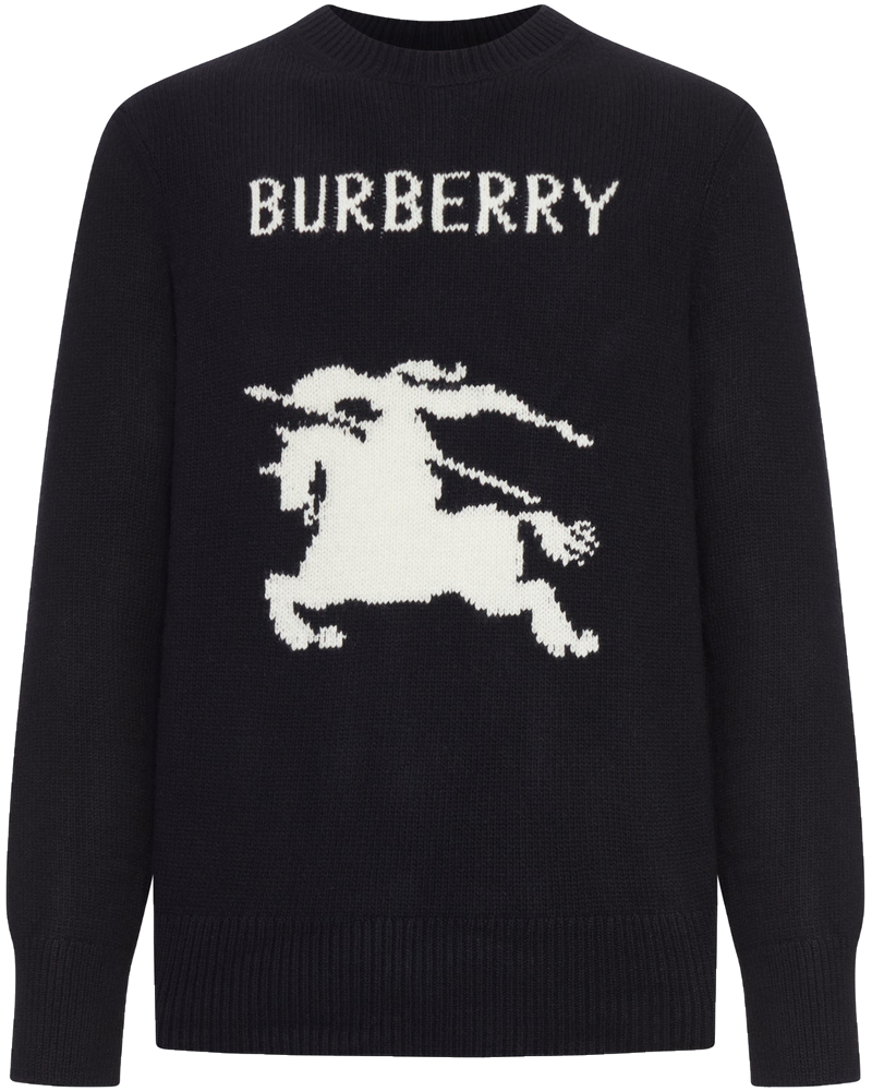 Оригінальна Wool And Cashmere Pullover With Ekd Burberry