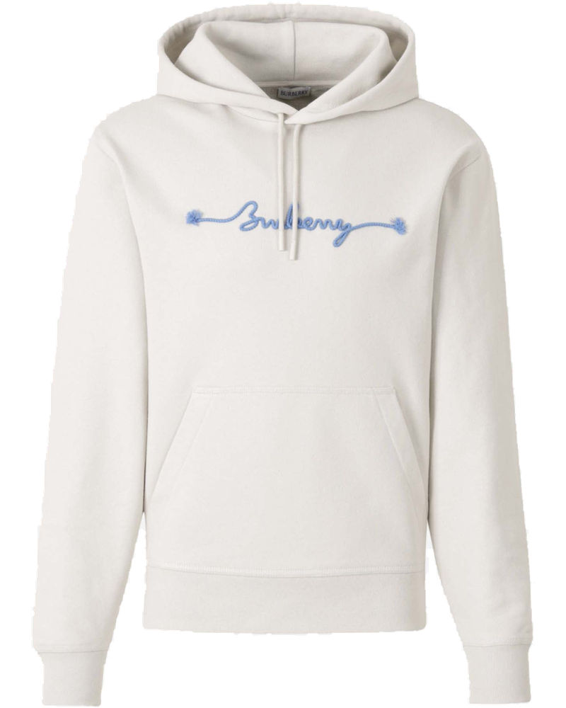 Оригінальна Cotton Hooded Sweatshirt Burberry