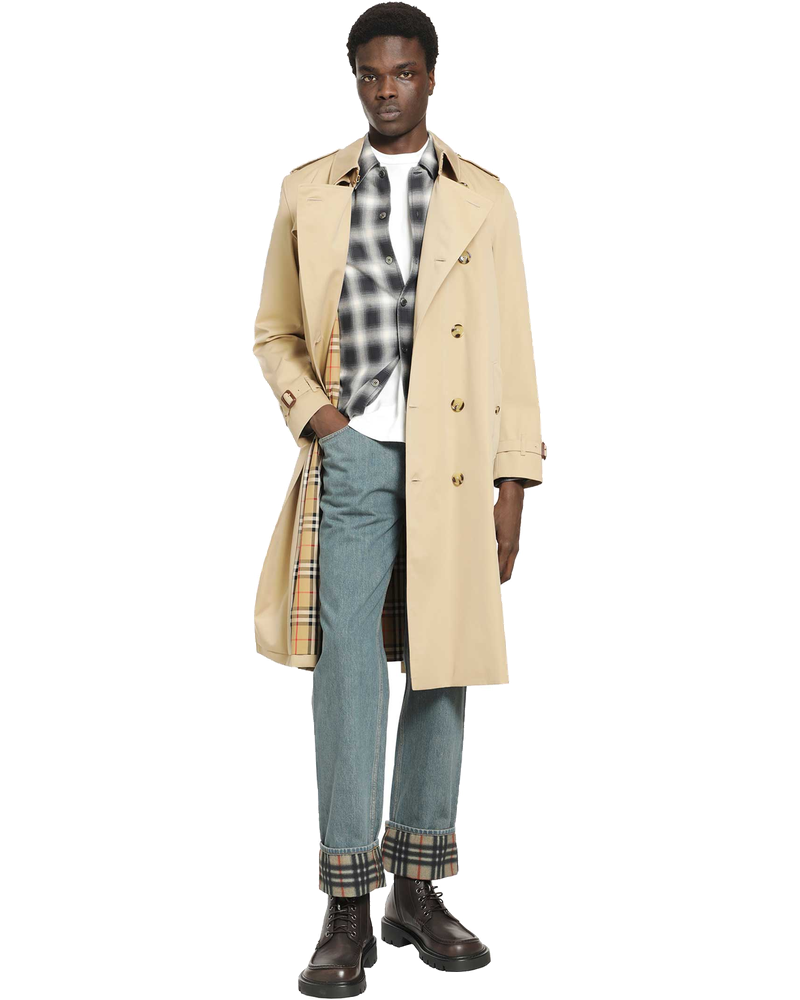 Long Kensington Heritage Trench Coat Burberry оригінал – Купити в Україні