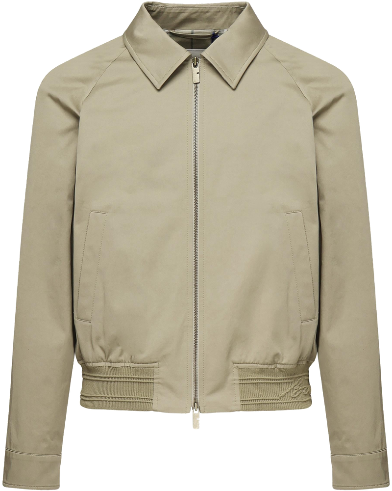 Оригінальна Giacca Harrington In Cotone Burberry