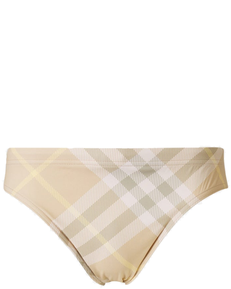 Checked Motif Swimsuit Briefs Burberry – Гарантія оригінальності
