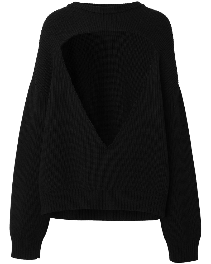 Оригінальна Cut-Out Wool Jumper Burberry