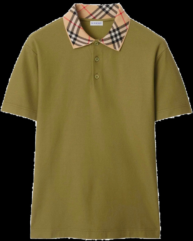 BG_REMOVED_CATALOG_Check Collar Polo Shirt - BURBERRY