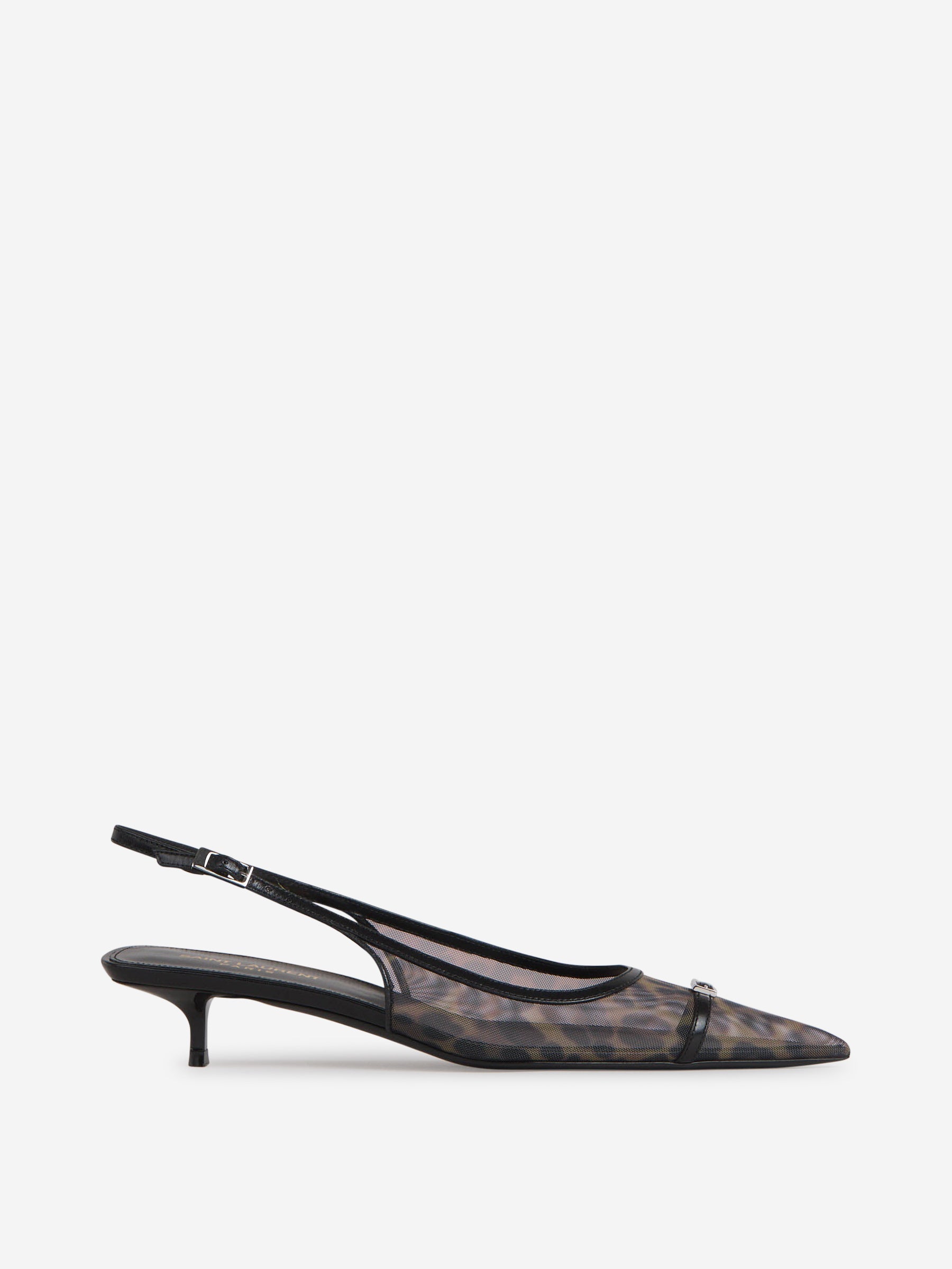 Oxalis Heeled Shoes Saint laurent – Гарантія оригінальності – боковий вид