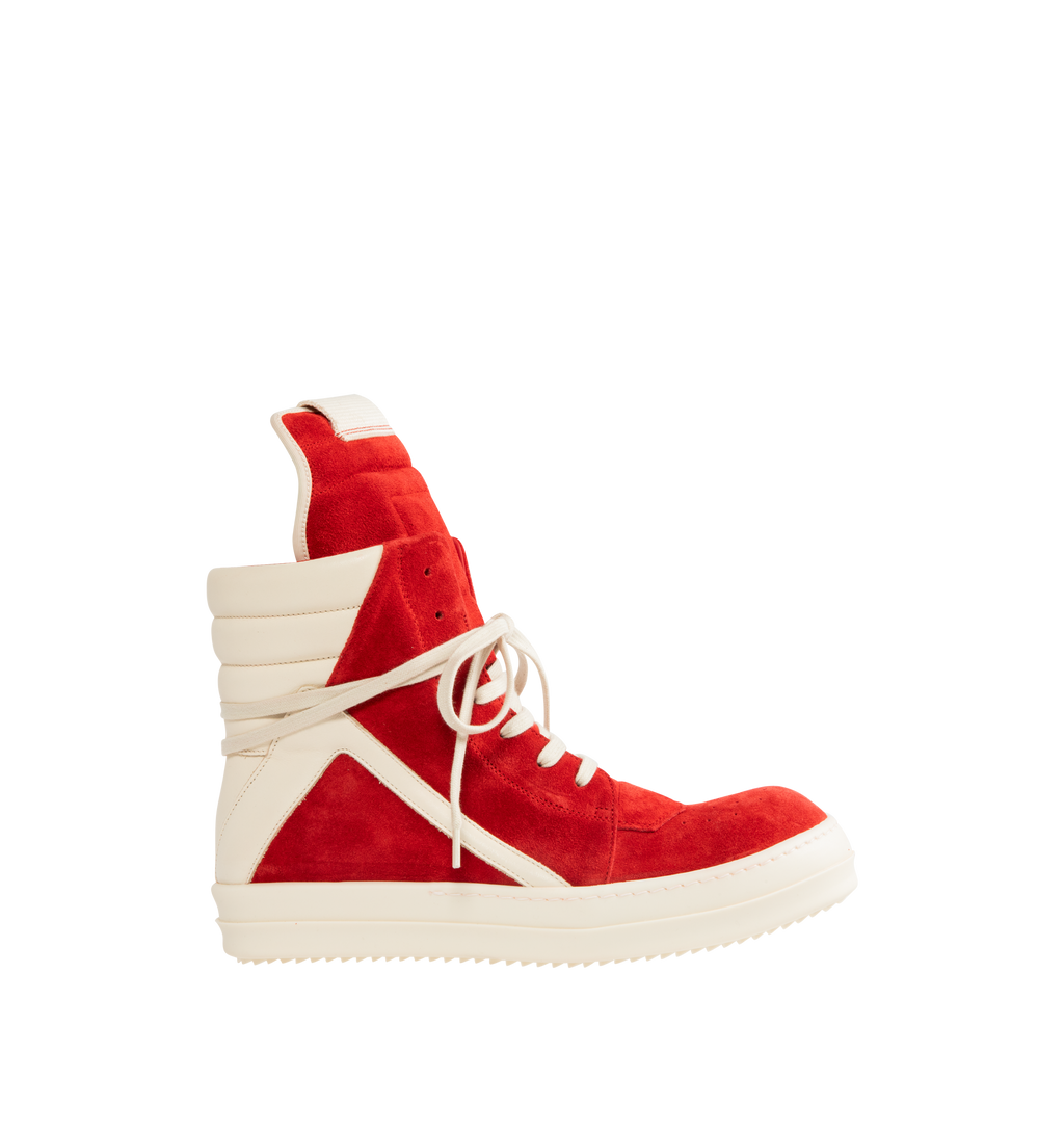 Geobasket Sneaker Rick owens – Гарантія оригінальності – боковий вид
