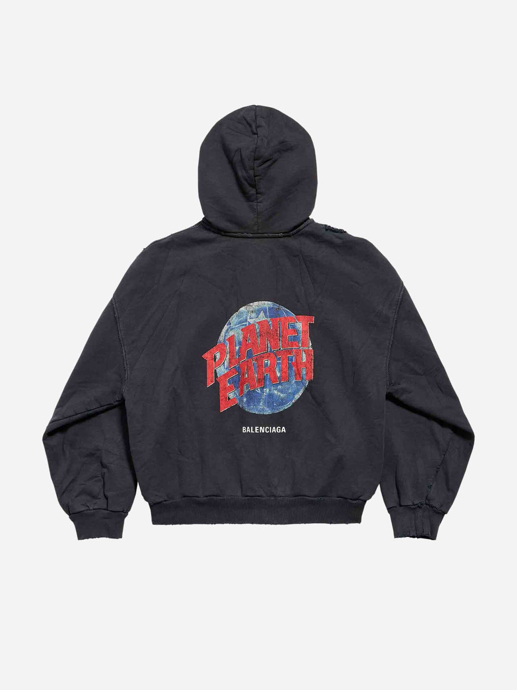 Planet Earth Sweatshirt Balenciaga – Гарантія оригінальності – вид ззаду