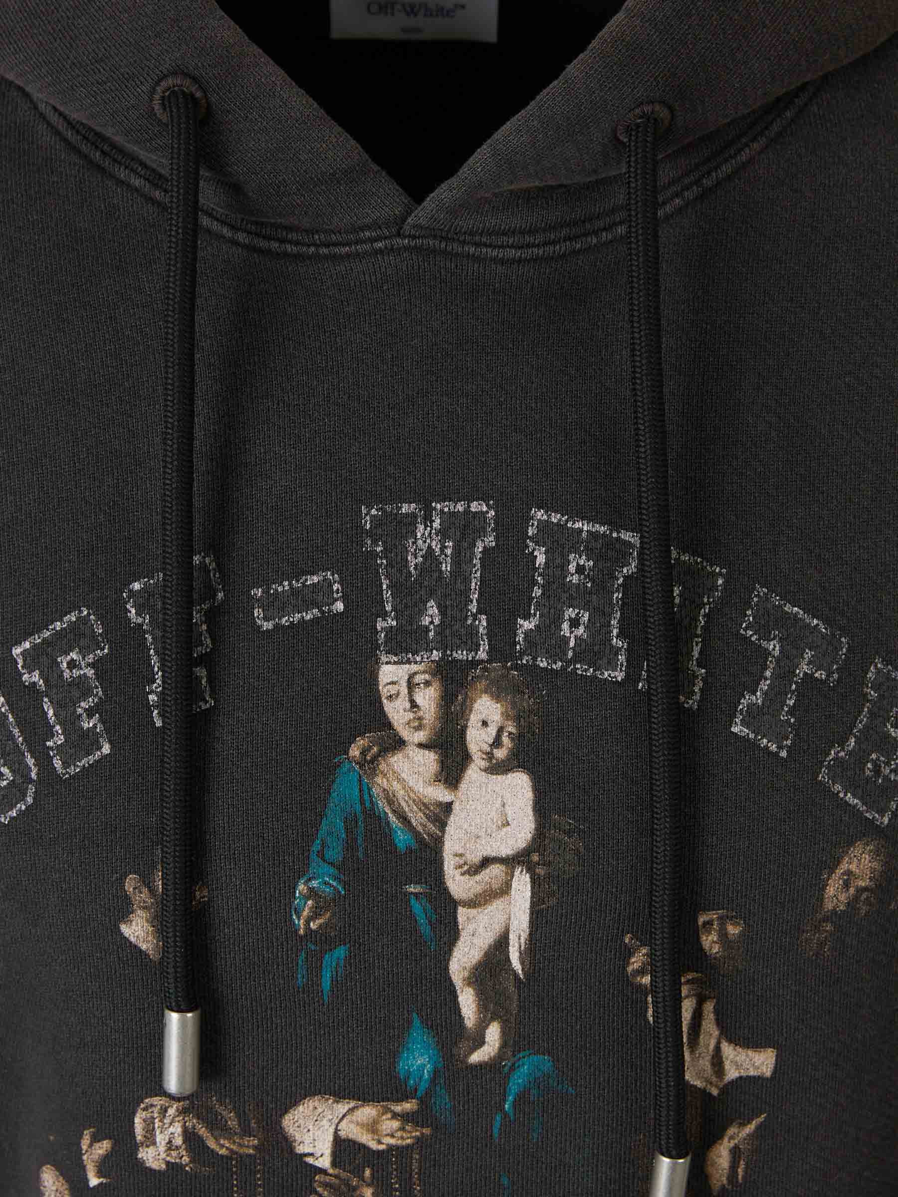 Mary Skate Hood Sweatshirt Off-white – Гарантія оригінальності – детальний вид