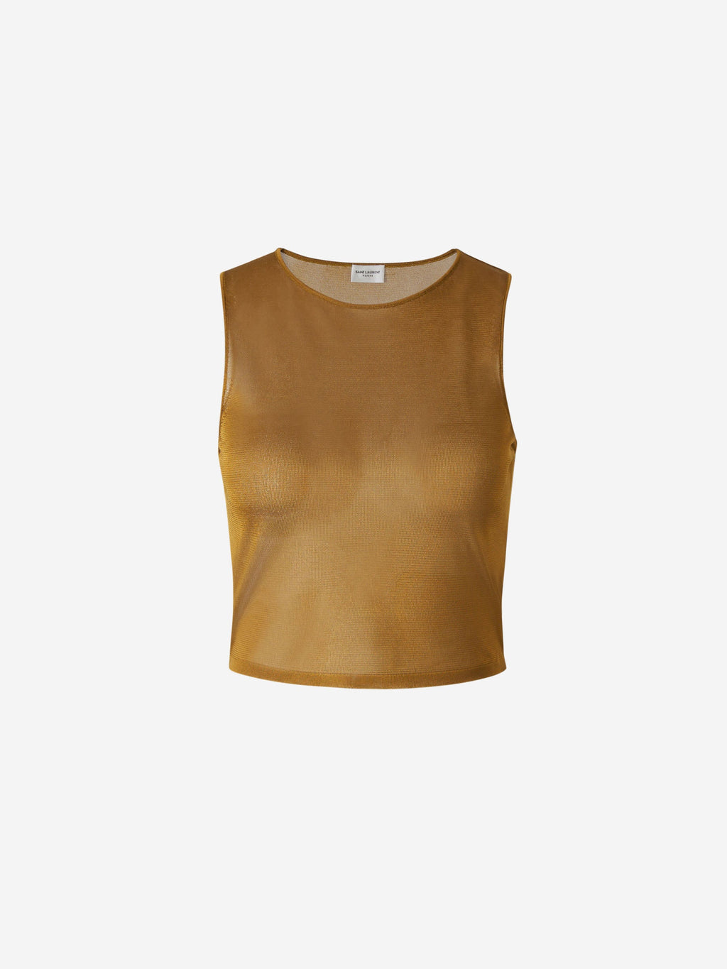 Semi-Transparent Cropped Top Saint laurent – Гарантія оригінальності – боковий вид