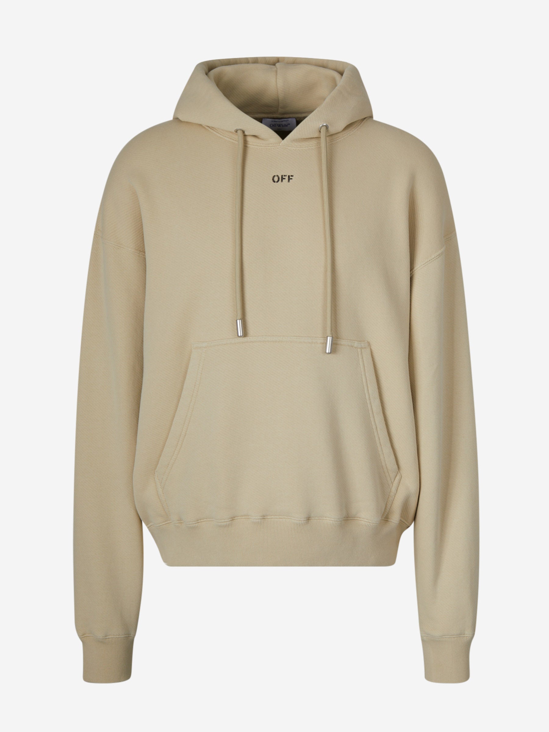 Oversize Logo Sweatshirt Off-white оригінал – Купити в Україні – боковий вид