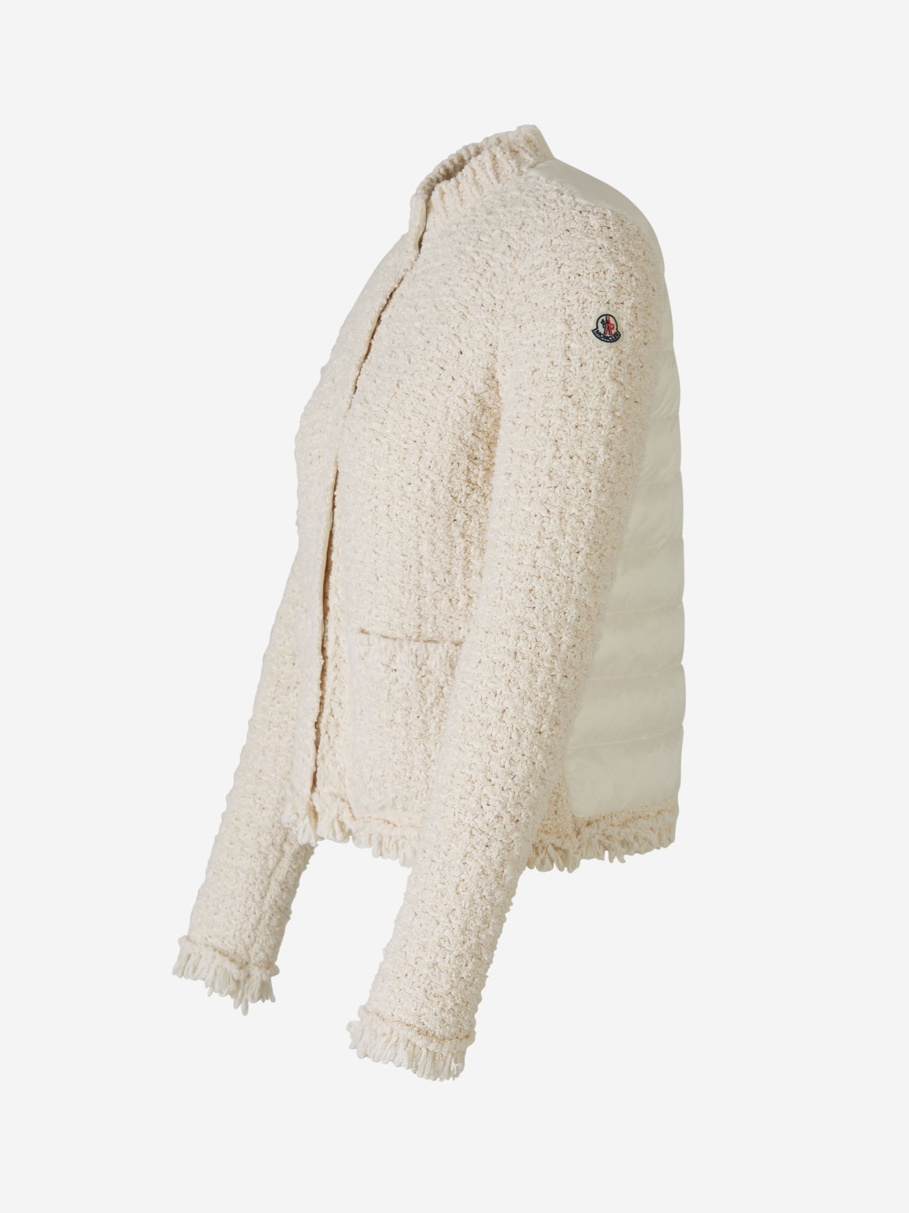 Knitted Technical Cardigan Moncler оригінал – Купити в Україні – вид ззаду