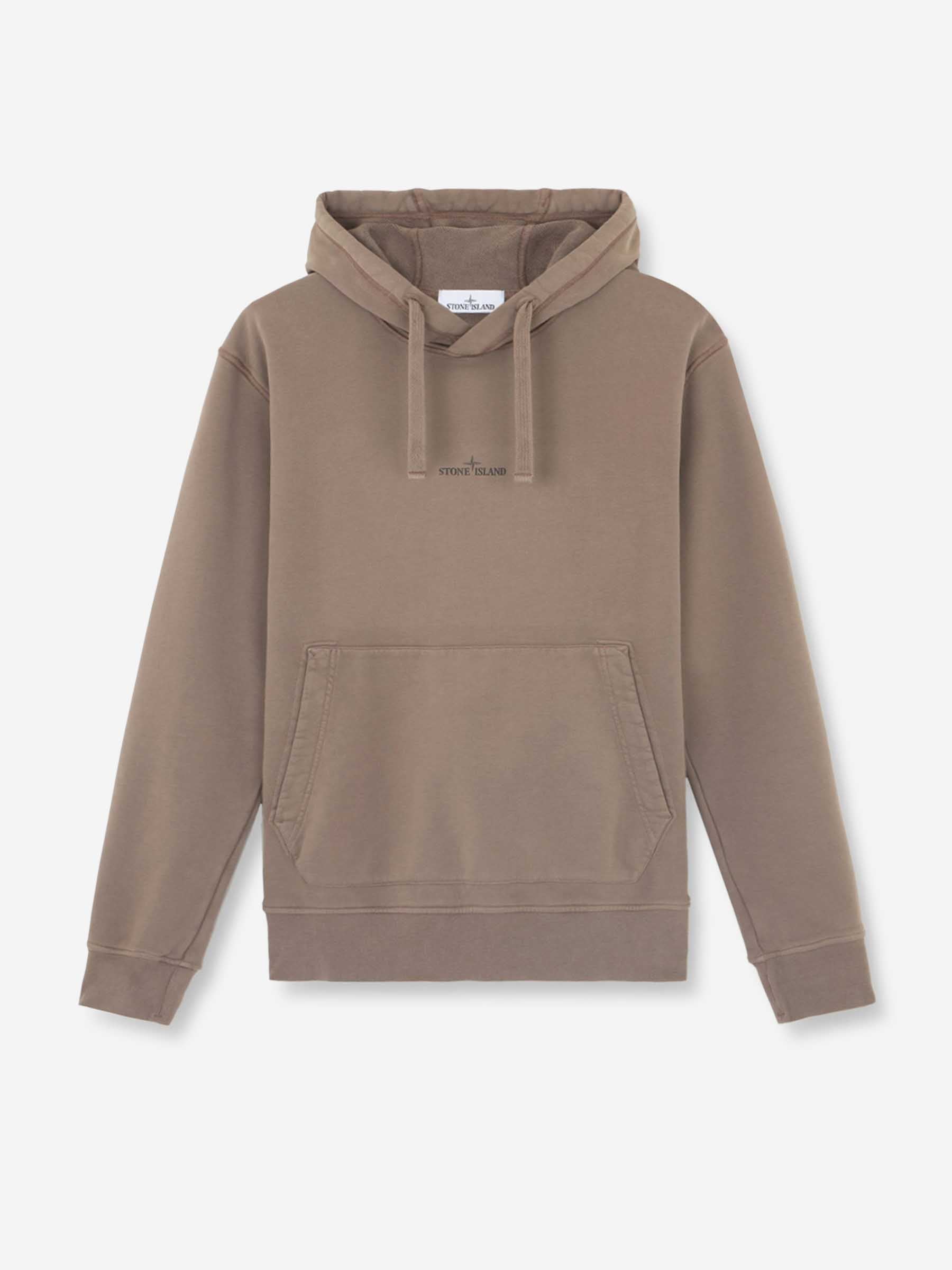Cotton Logo Sweatshirt Stone island – Гарантія оригінальності – боковий вид