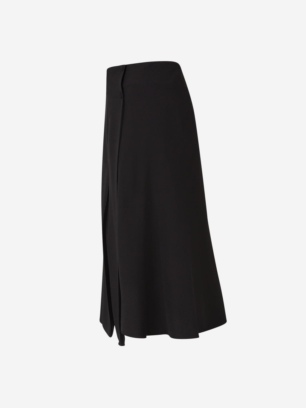 Оригінальна Pleated MIDI Skirt Loro piana – вид ззаду
