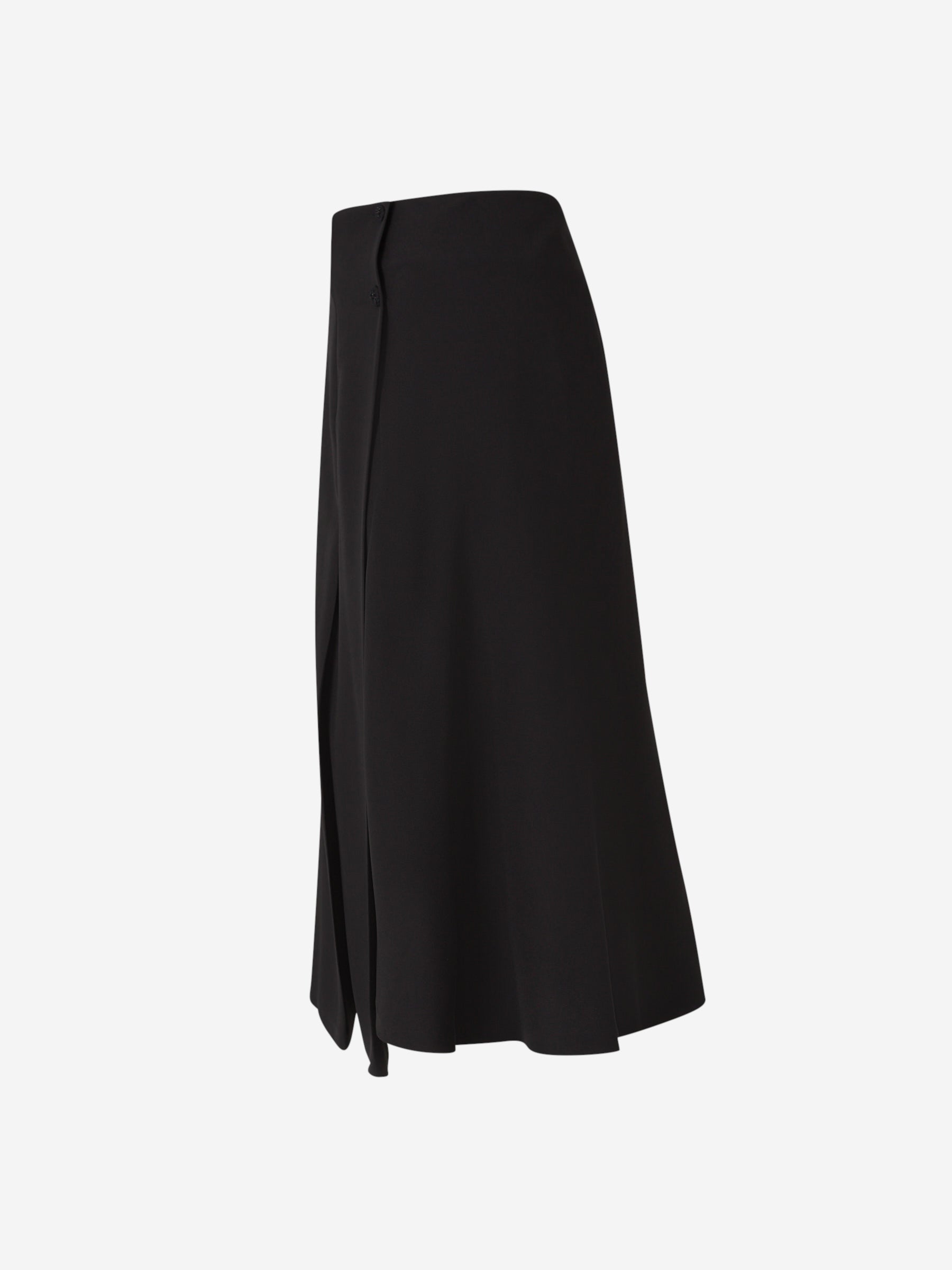 Оригінальна Pleated MIDI Skirt Loro piana – вид ззаду