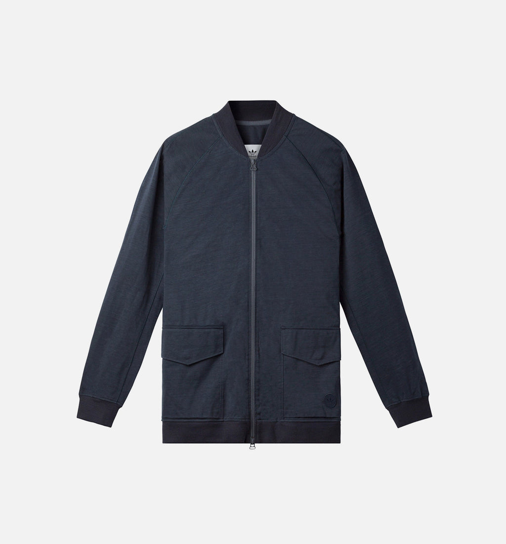 X Wings + Horns Superstar Tracktopjacket Mens Night Navy Adidas оригінал – Купити в Україні – боковий вид