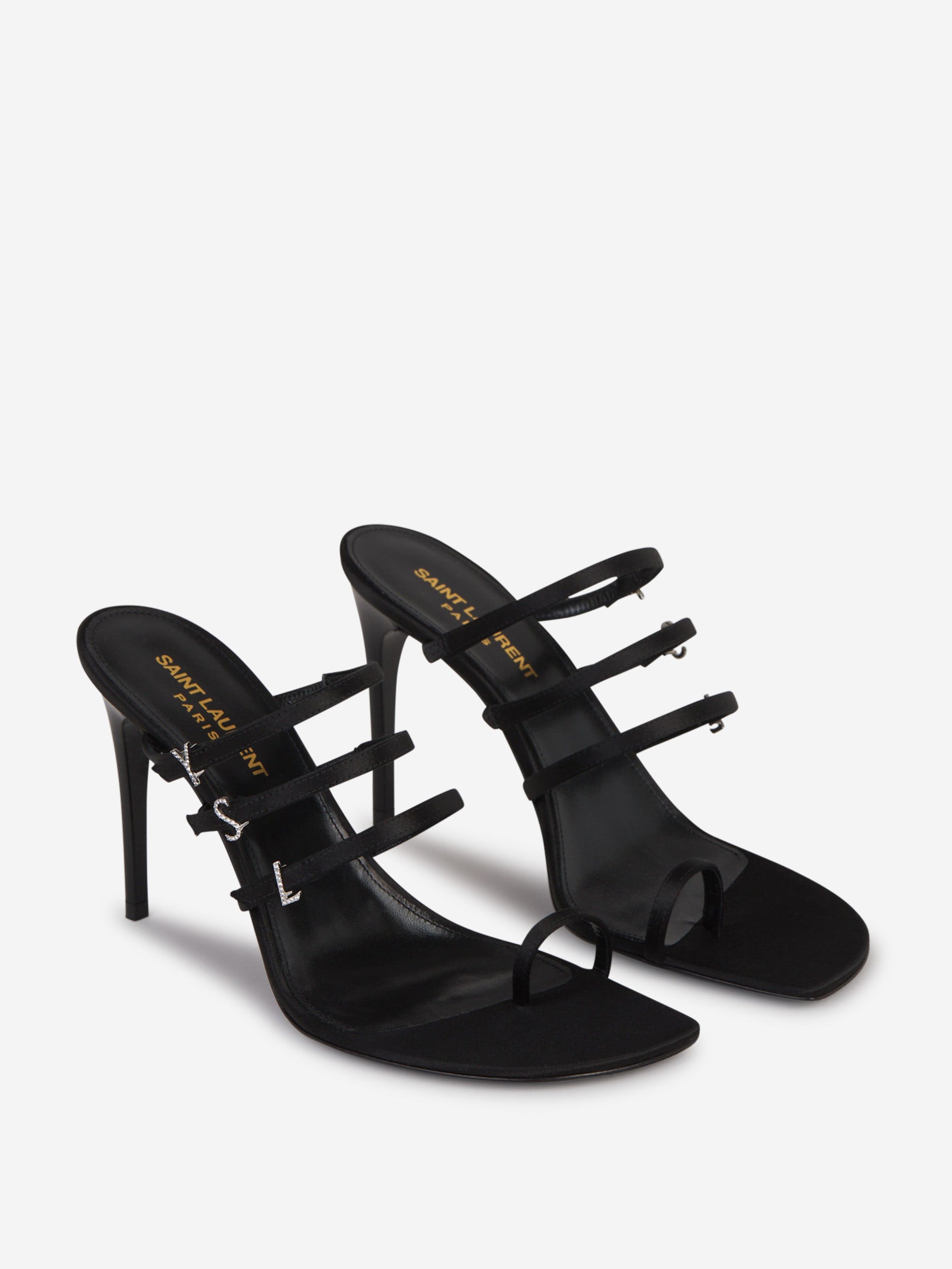 Jerry Heel Sandals Saint laurent оригінал – Купити в Україні – вид ззаду