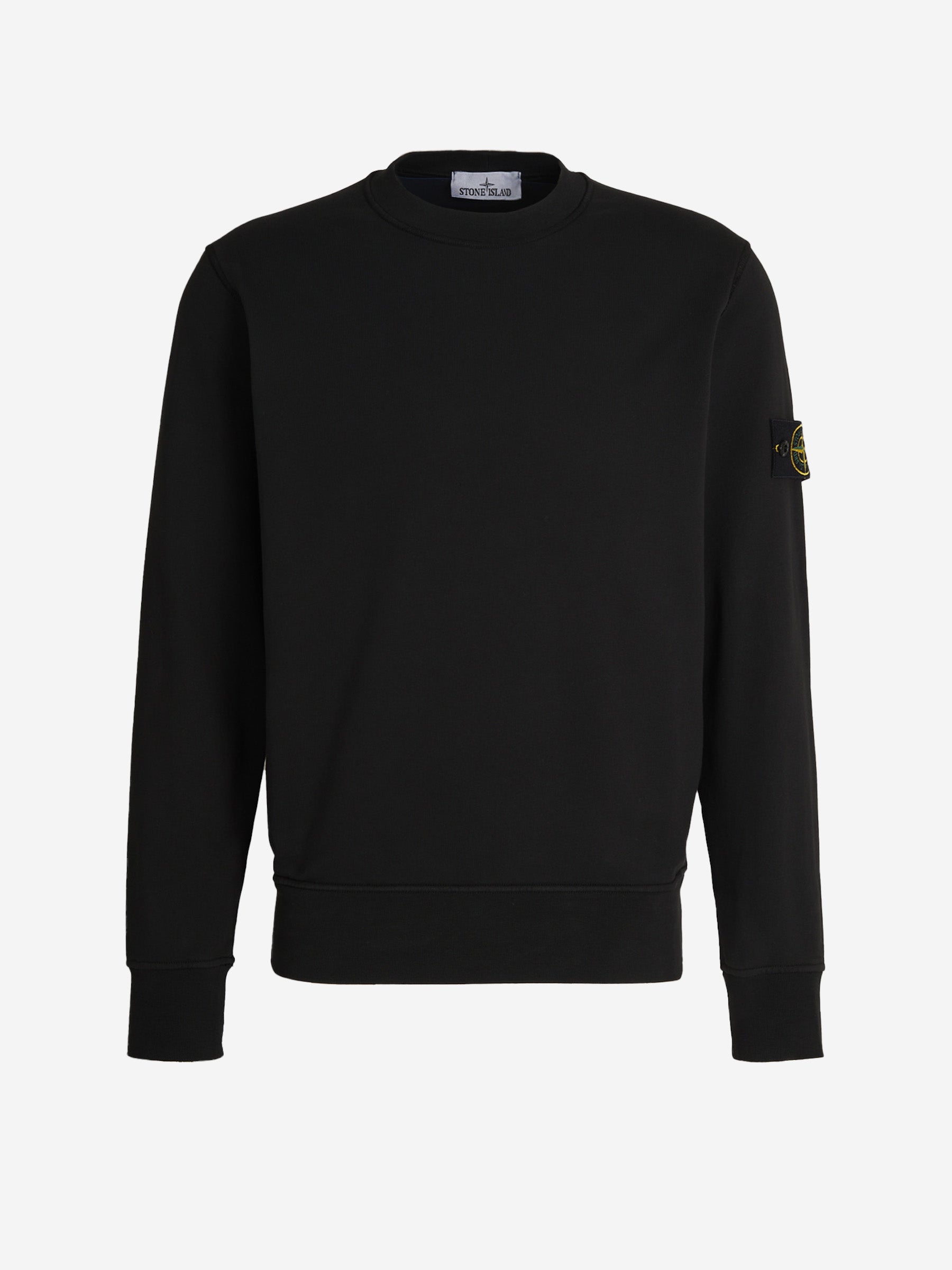Logo Patch Sweatshirt Stone island – Гарантія оригінальності – боковий вид - STONE ISLAND