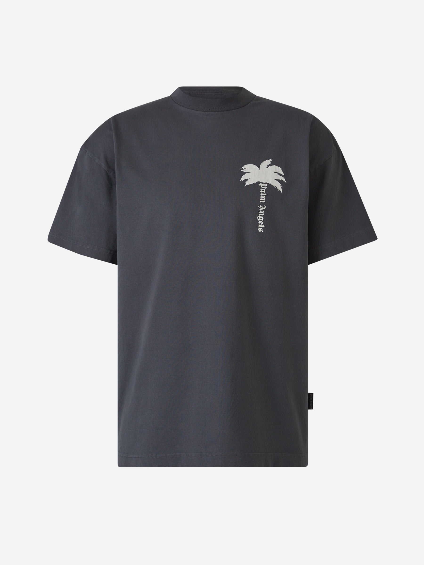 Оригінальна Printed Cotton T-Shirt Palm angels – вид ззаду