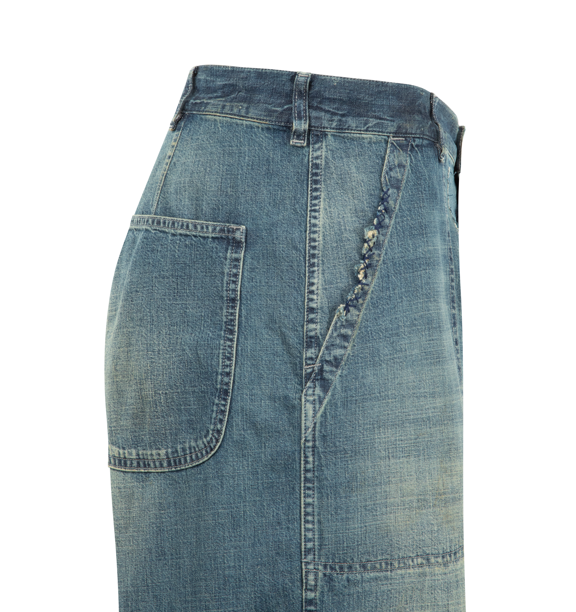 Оригінальна Wide Leg Jeans Maison margiela – детальний вид