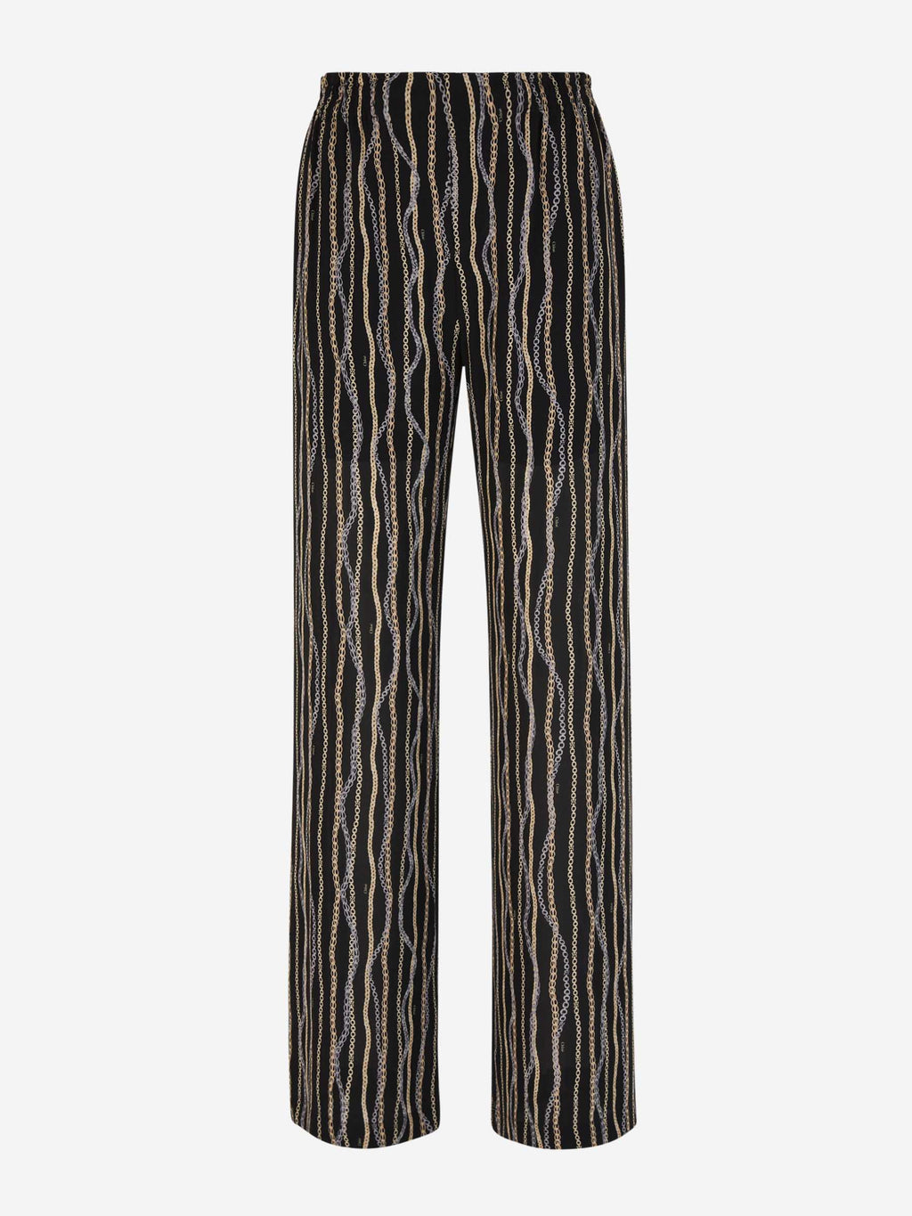 Silk Print Pants Chloe – Гарантія оригінальності – боковий вид