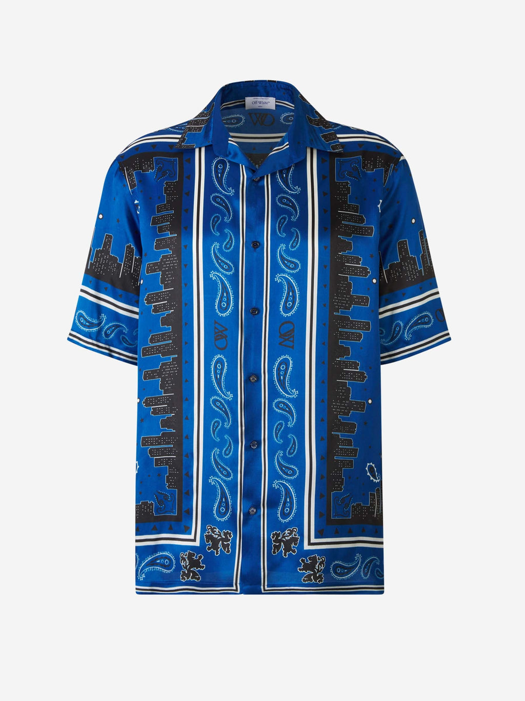 Оригінальна Bandana Printed Shirt Off-white – боковий вид