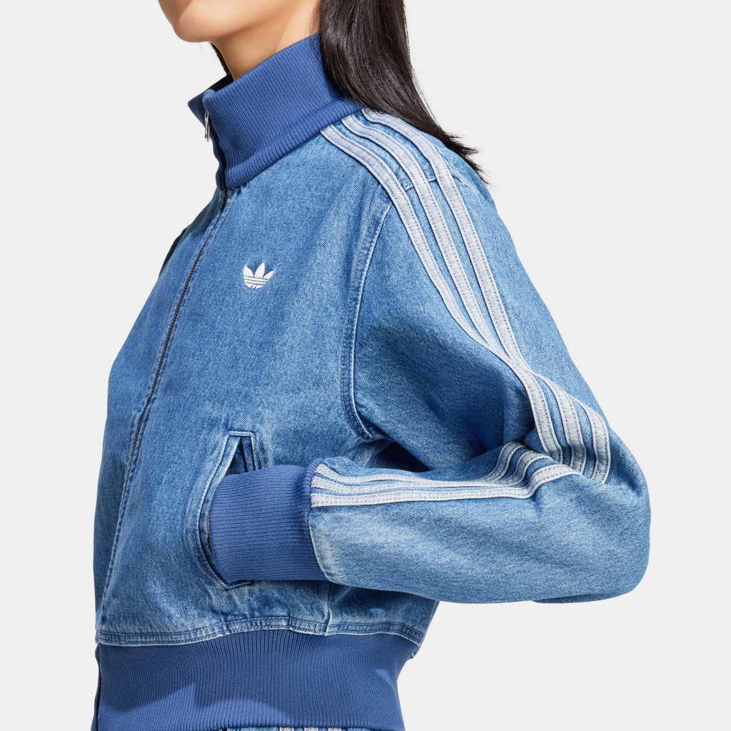Adicolor Denim Track Womens Jacket Adidas оригінал – Купити в Україні – збільшений вид