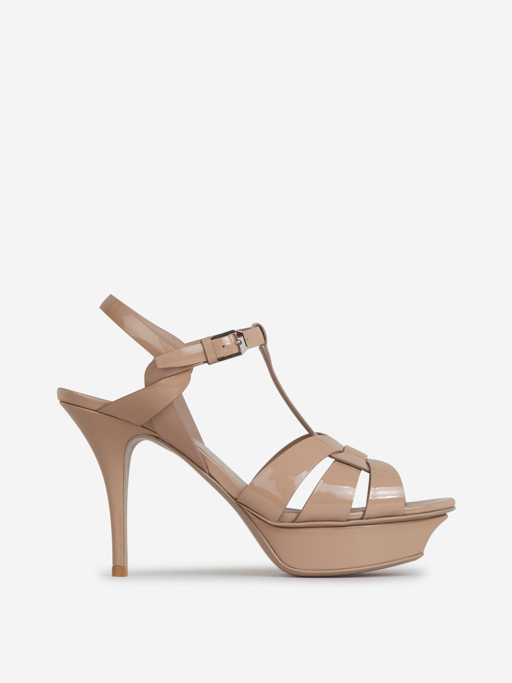 Tribute Heeled Sandals Saint laurent – Гарантія оригінальності – боковий вид