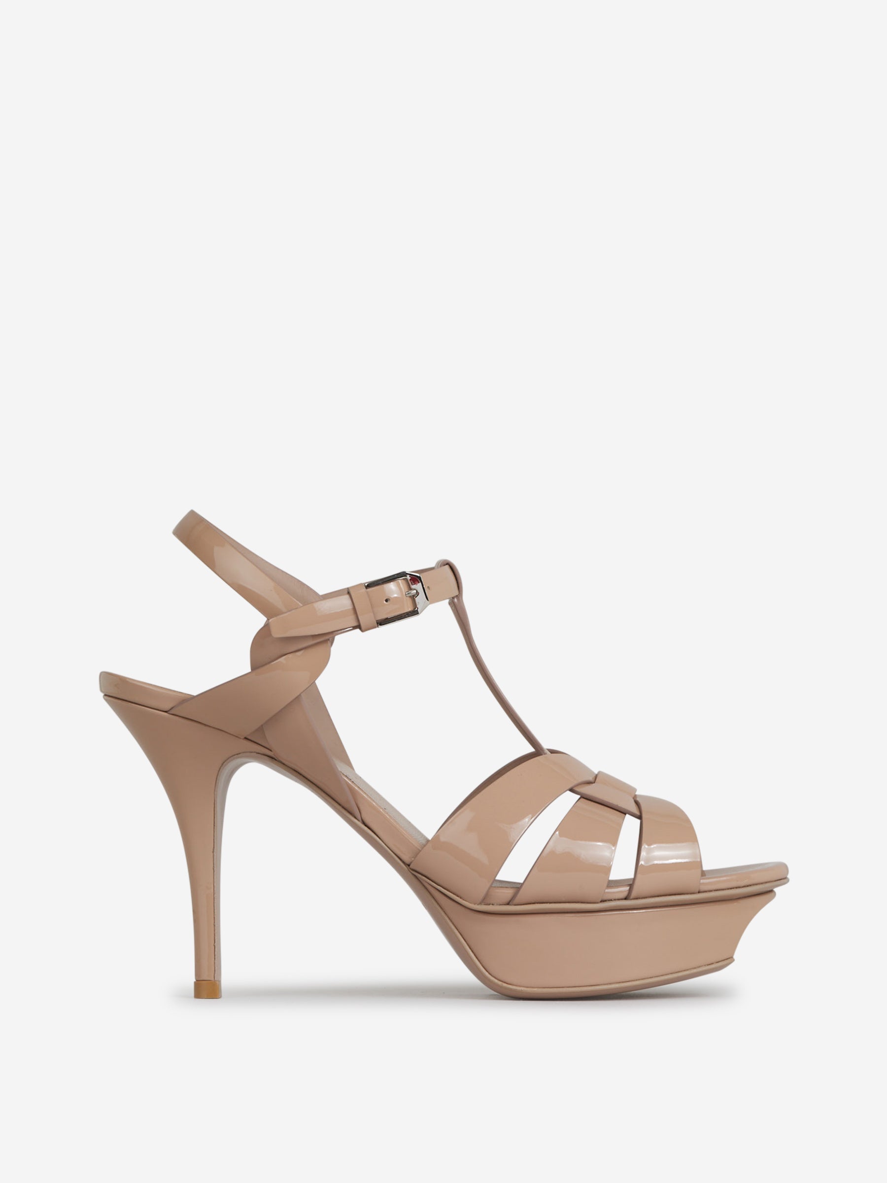 Tribute Heeled Sandals Saint laurent – Гарантія оригінальності – боковий вид