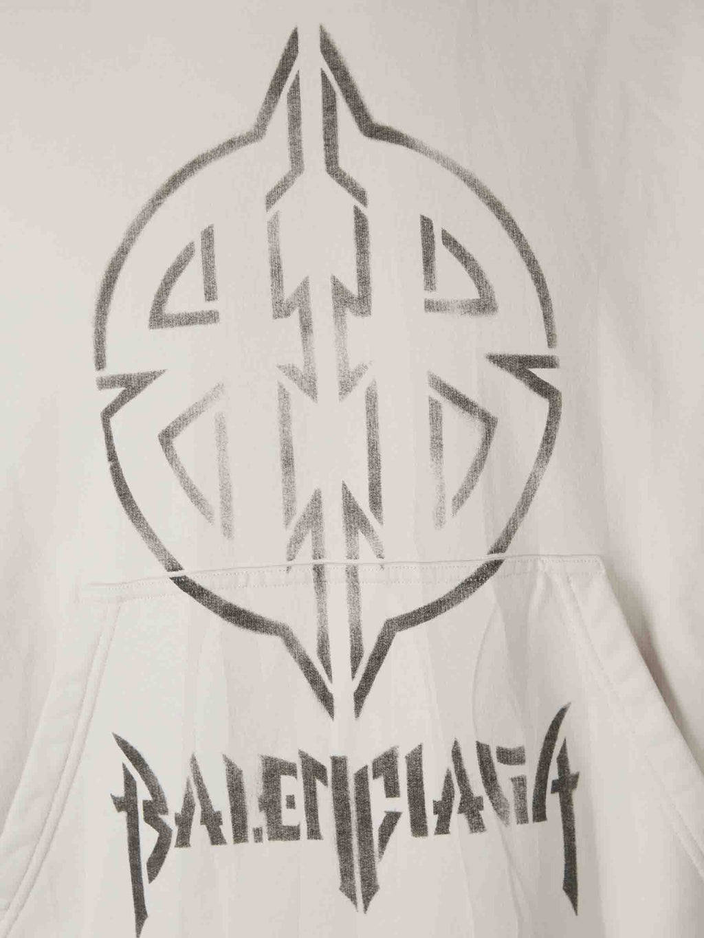 Metal Bb Logo Sweatshirt Balenciaga – Гарантія оригінальності – збільшений вид