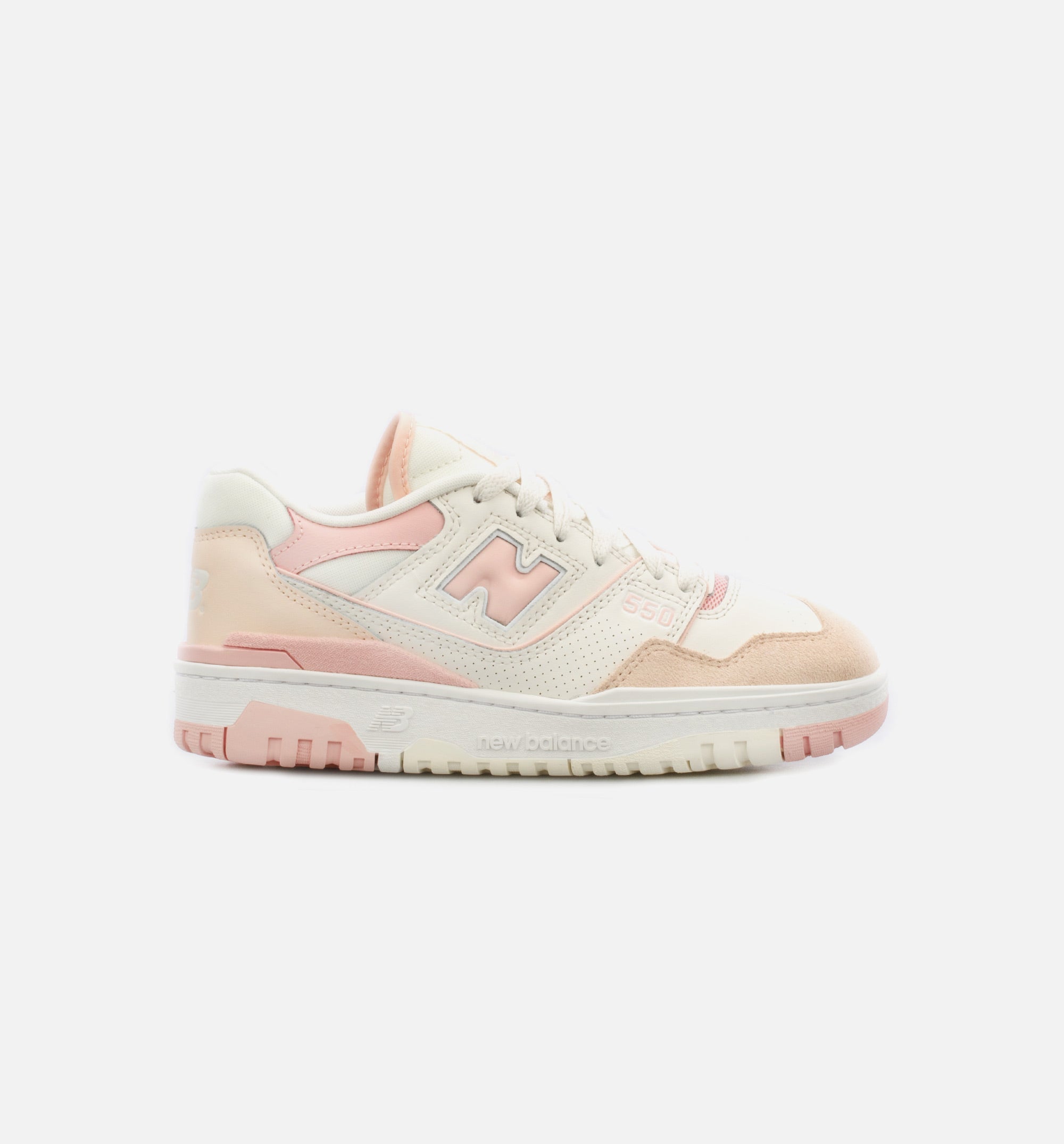 550 White Pink Womens Lifestyle Shoe New balance – Гарантія оригінальності – боковий вид