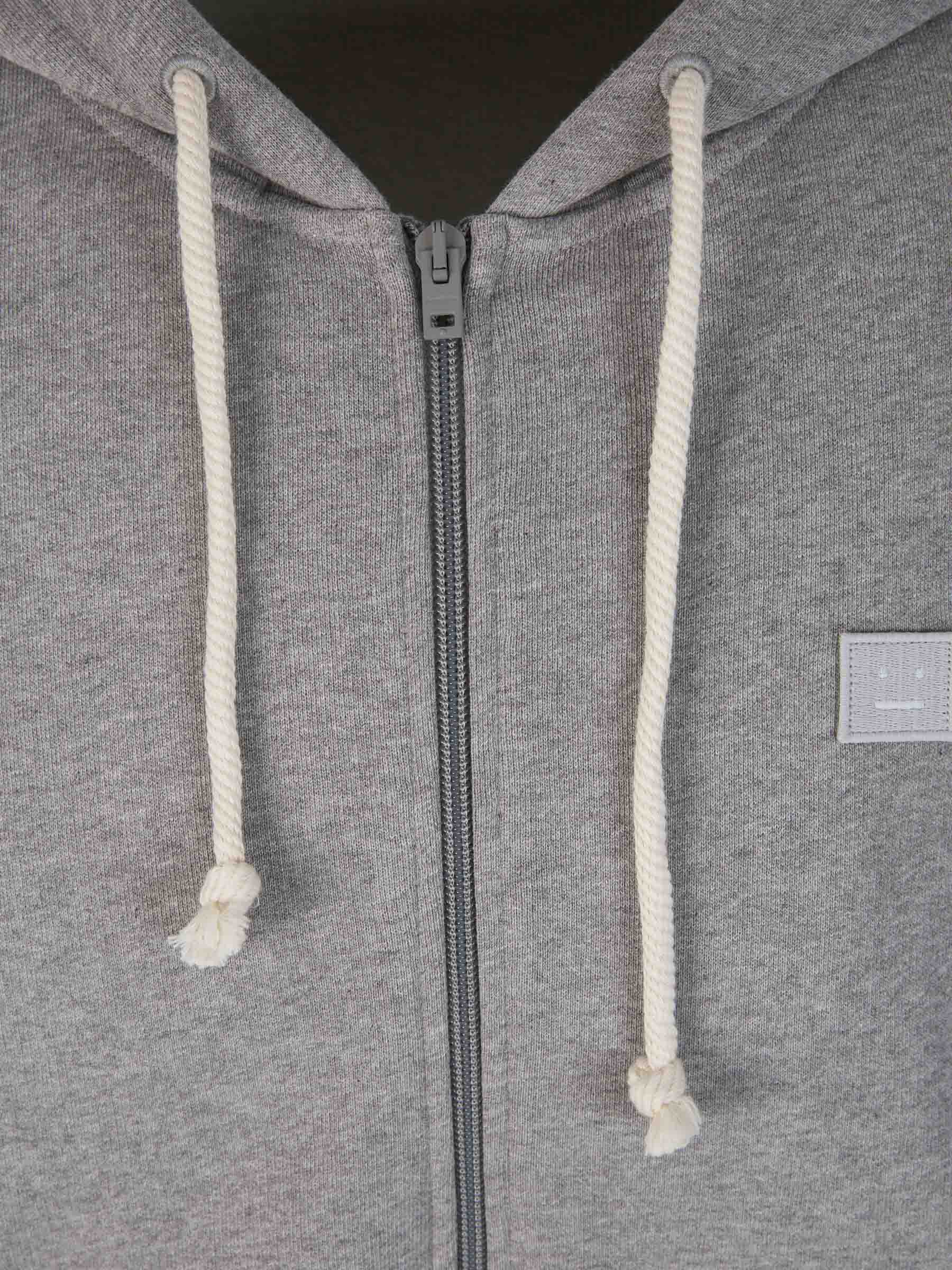 Hooded Cotton Sweatshirt Acne studios – Гарантія оригінальності – детальний вид
