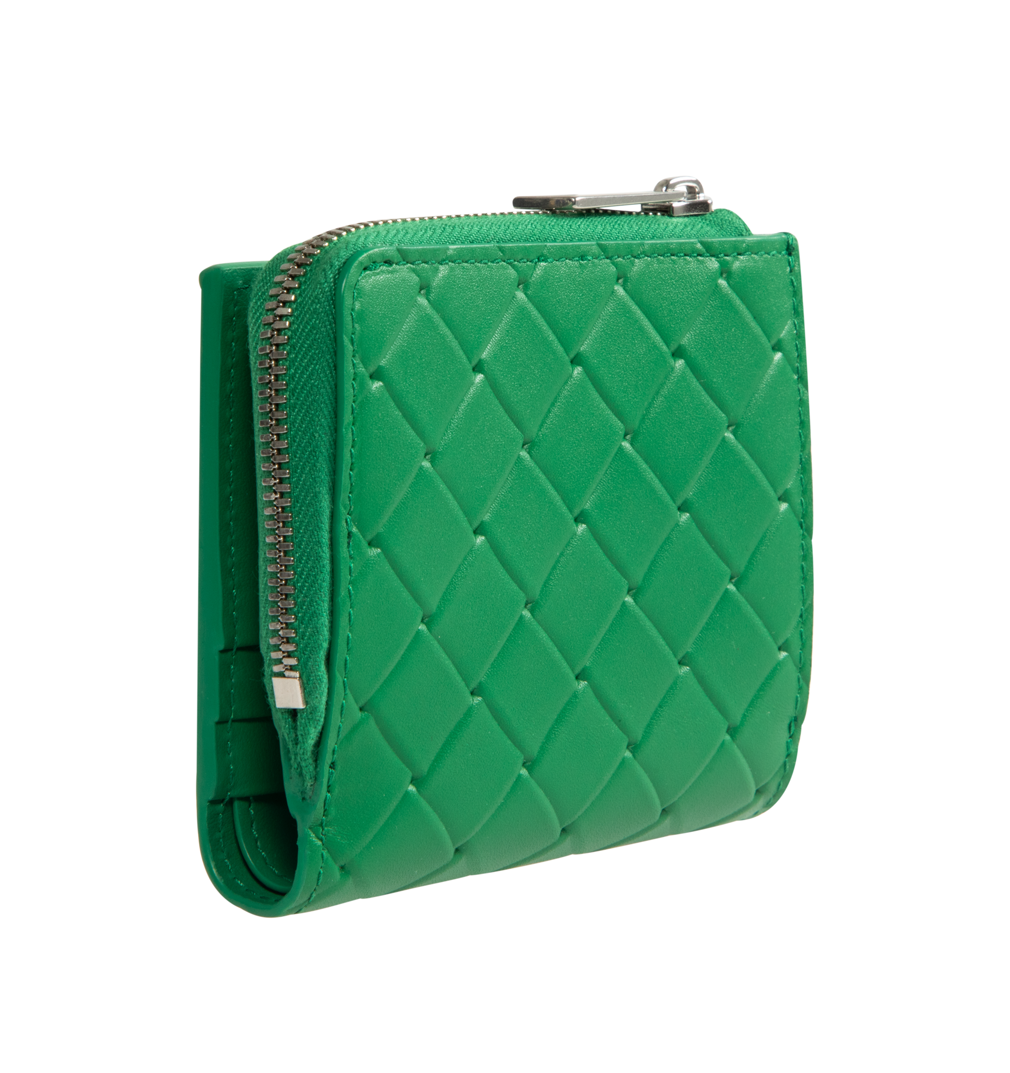 Оригінальна Bi-Fold Wallet With Zip Bottega veneta – вид ззаду