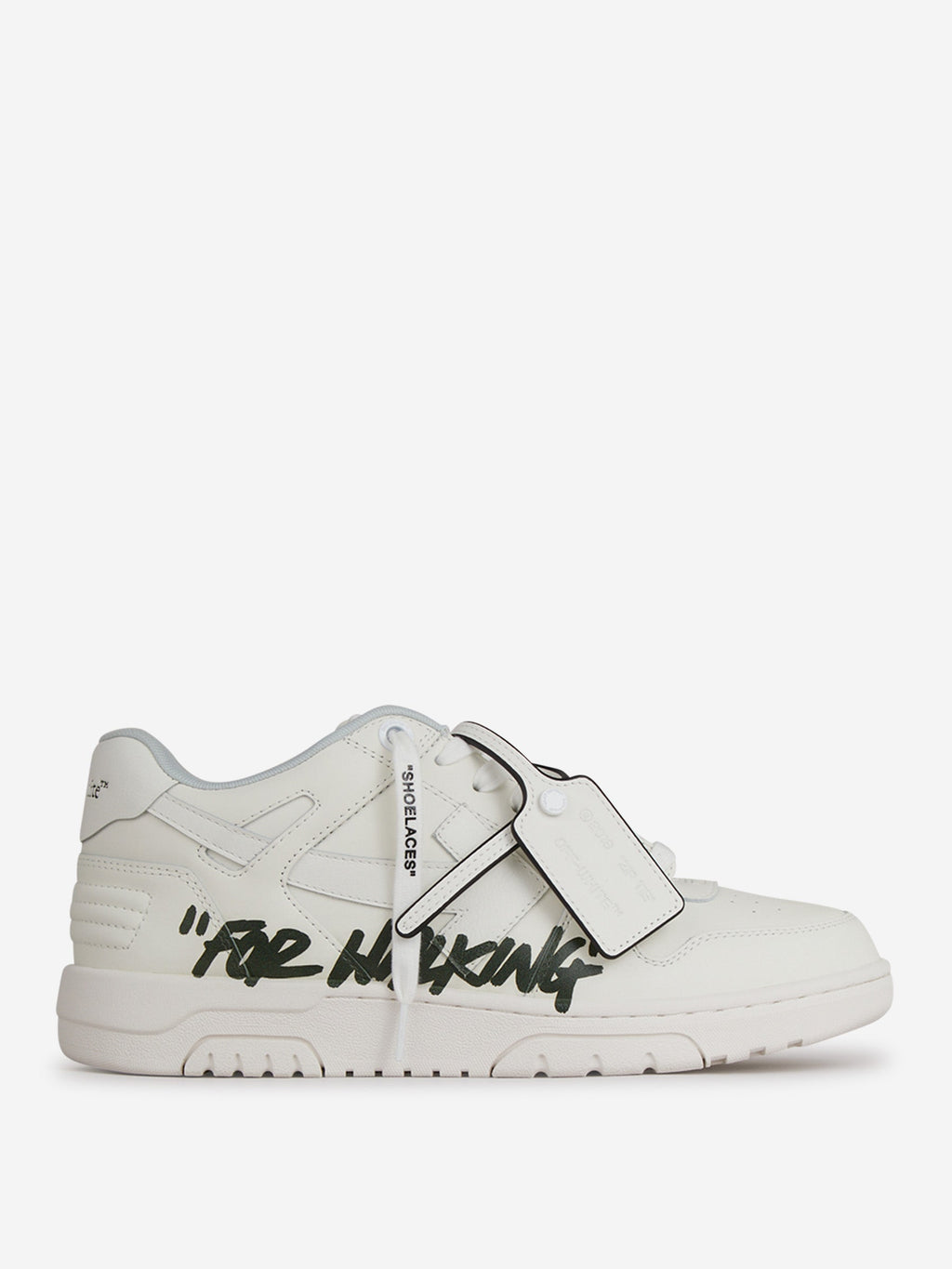 Sneakers Out Of Office Off-white – Гарантія оригінальності – боковий вид