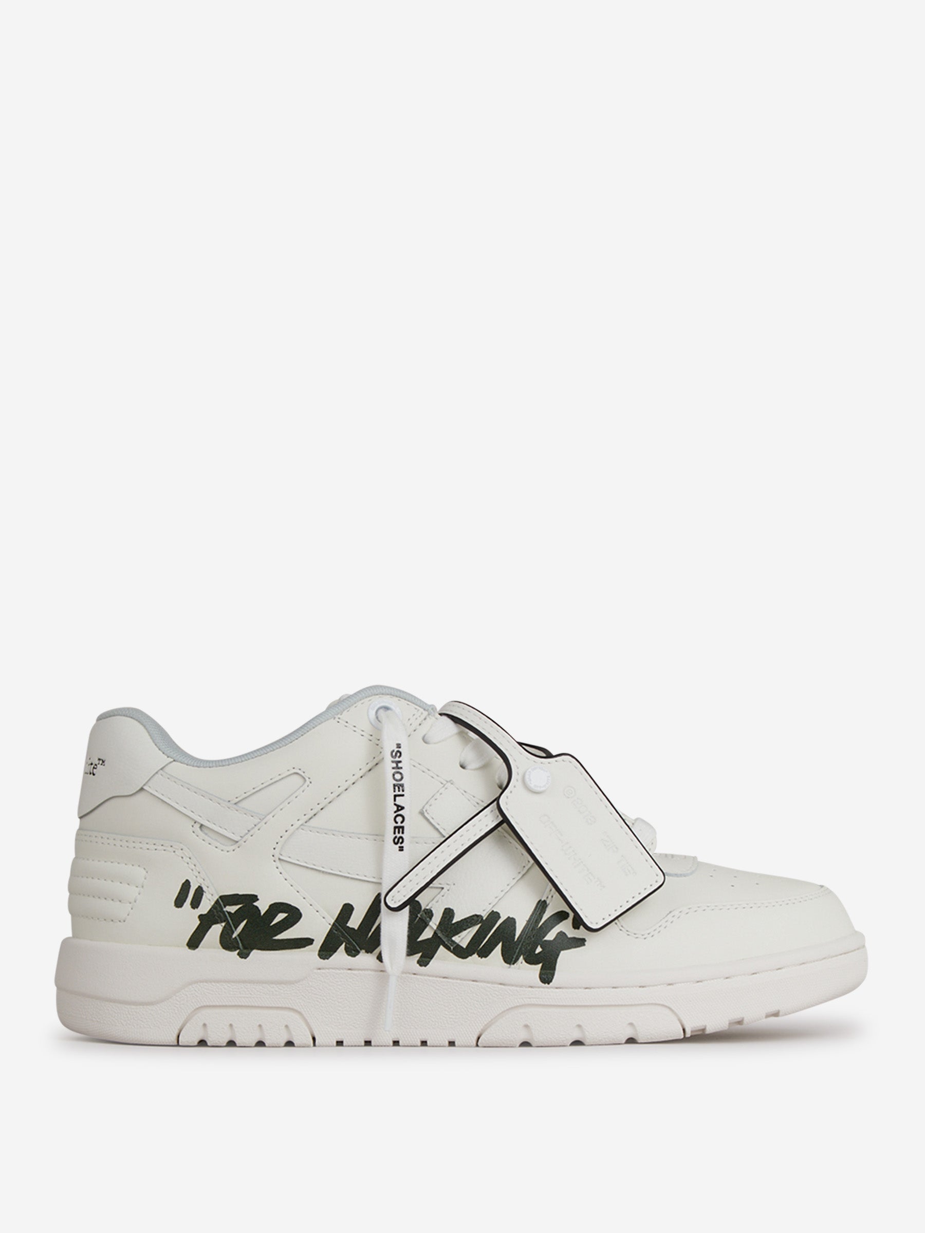 Sneakers Out Of Office Off-white – Гарантія оригінальності – боковий вид