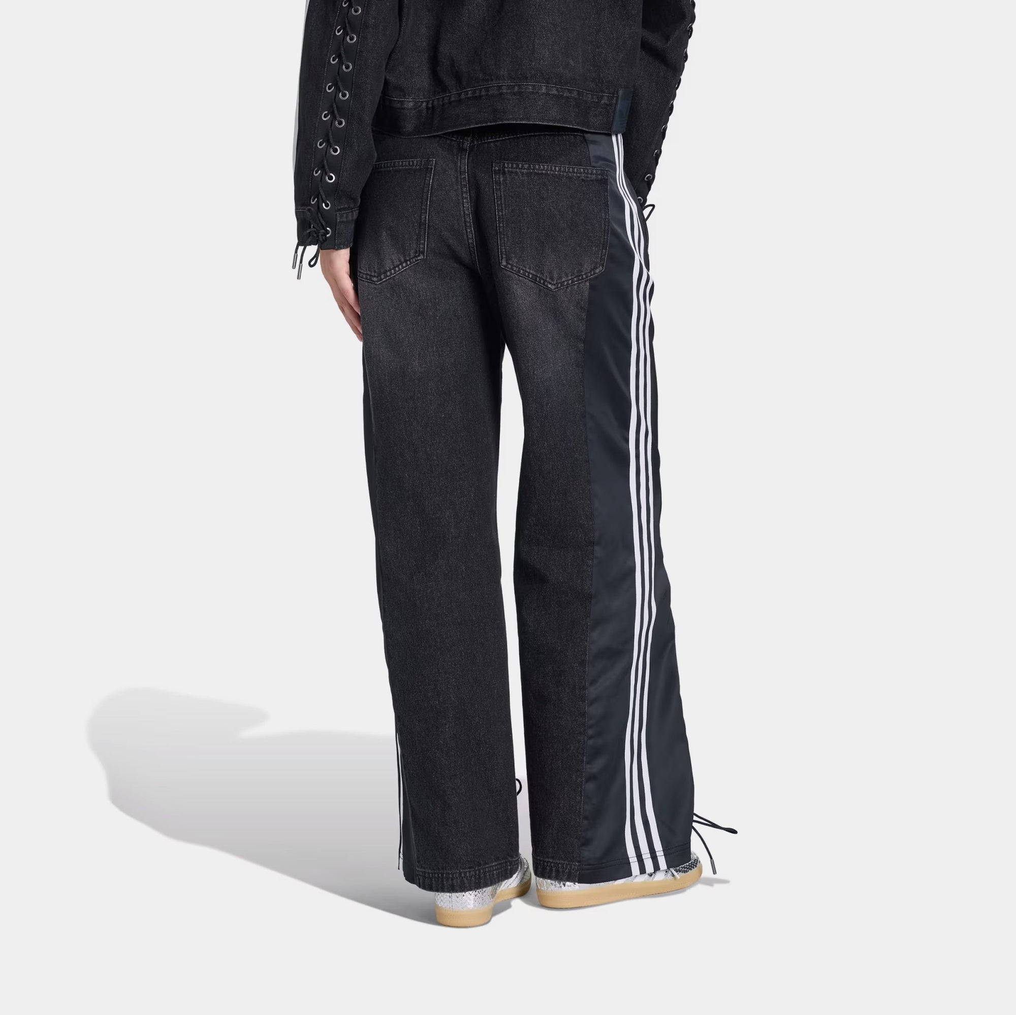 Оригінальна Originals Denim Firebird Lacing Womens Pants Adidas – вид ззаду - ADIDAS