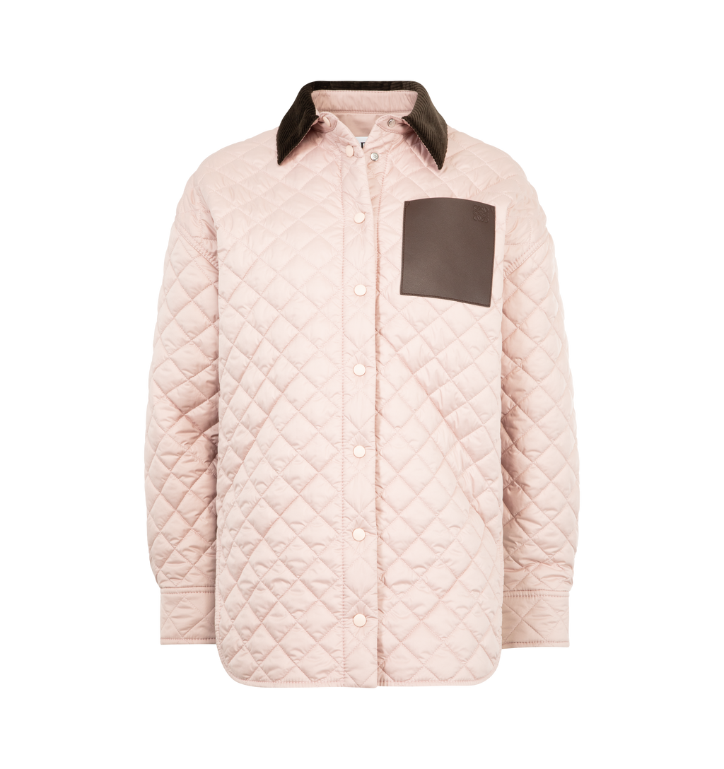 Оригінальна Quilted Overshirt Loewe – боковий вид