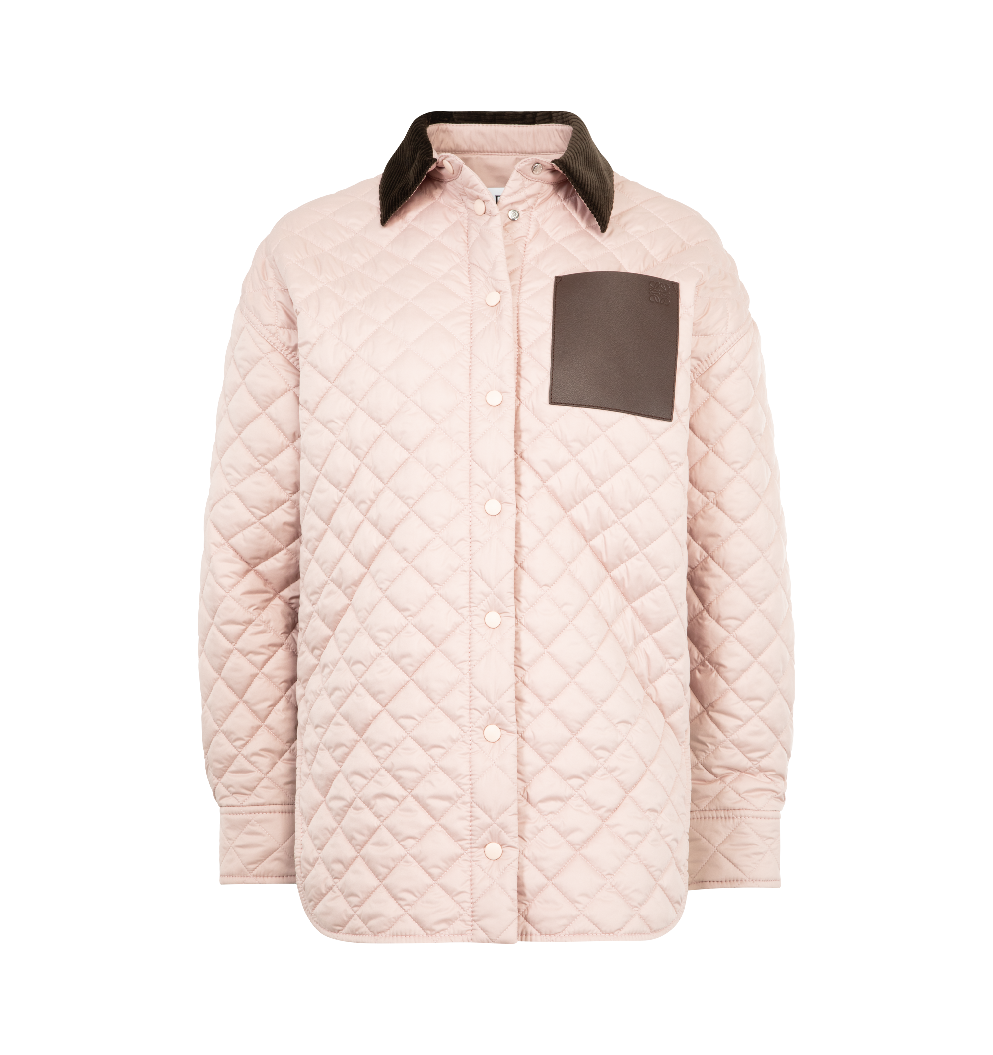 Оригінальна Quilted Overshirt Loewe – боковий вид