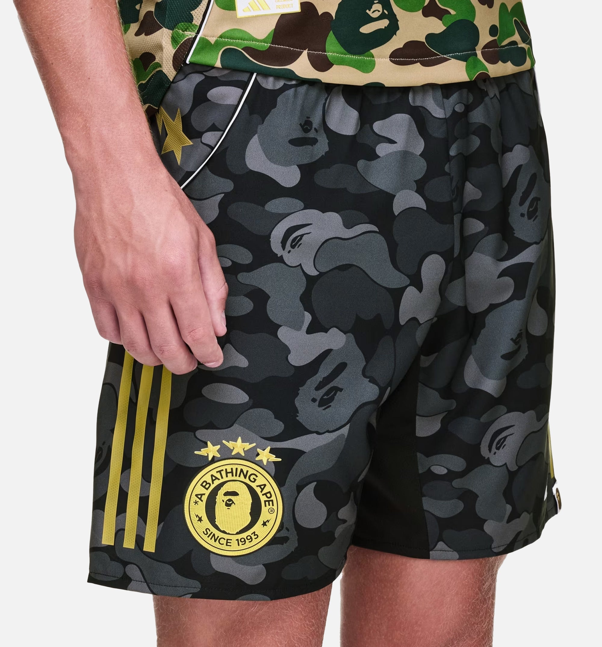 Bape Fb Soccer Mens Shorts Adidas – Гарантія оригінальності – детальний вид