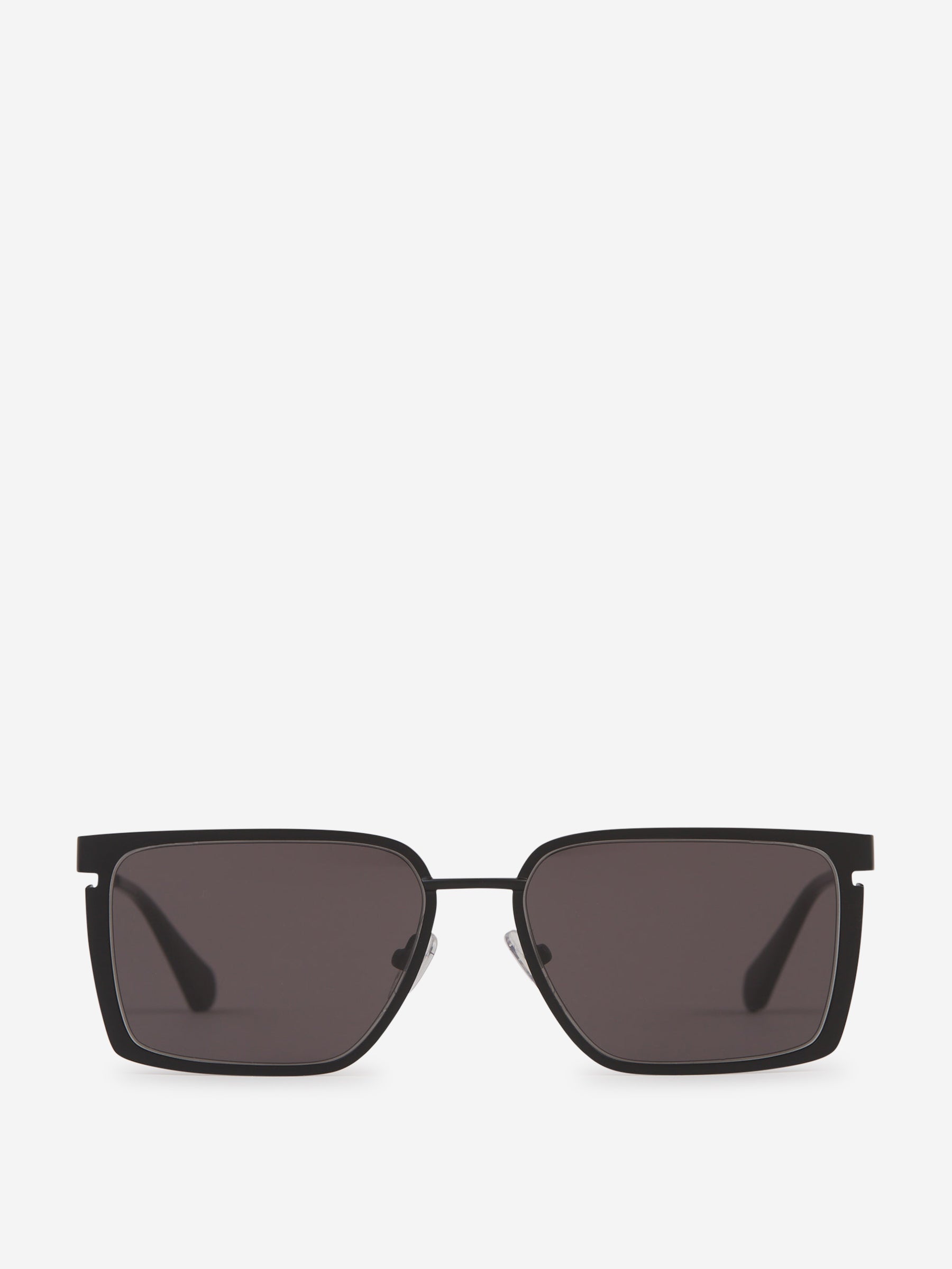 Rectangular Yoder Sunglasses Off-white – Гарантія оригінальності – боковий вид