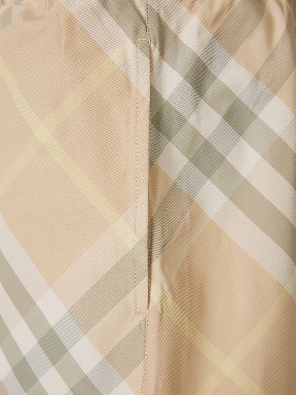 Оригінальна Checked Motif Swimsuit Burberry – детальний вид