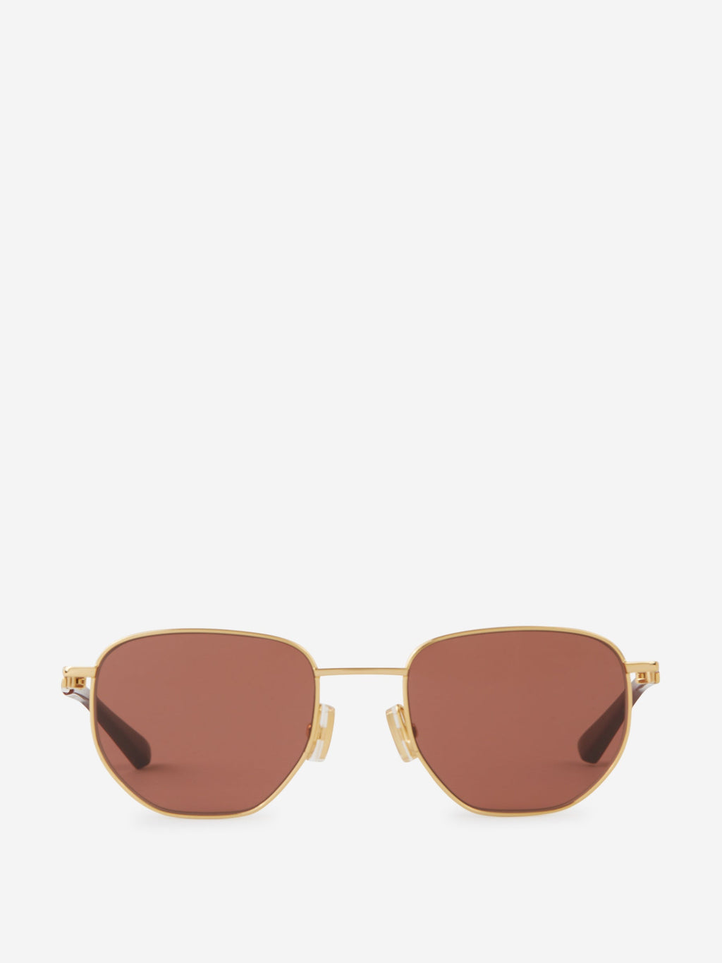 Square Sunglasses Bottega veneta – Гарантія оригінальності – боковий вид