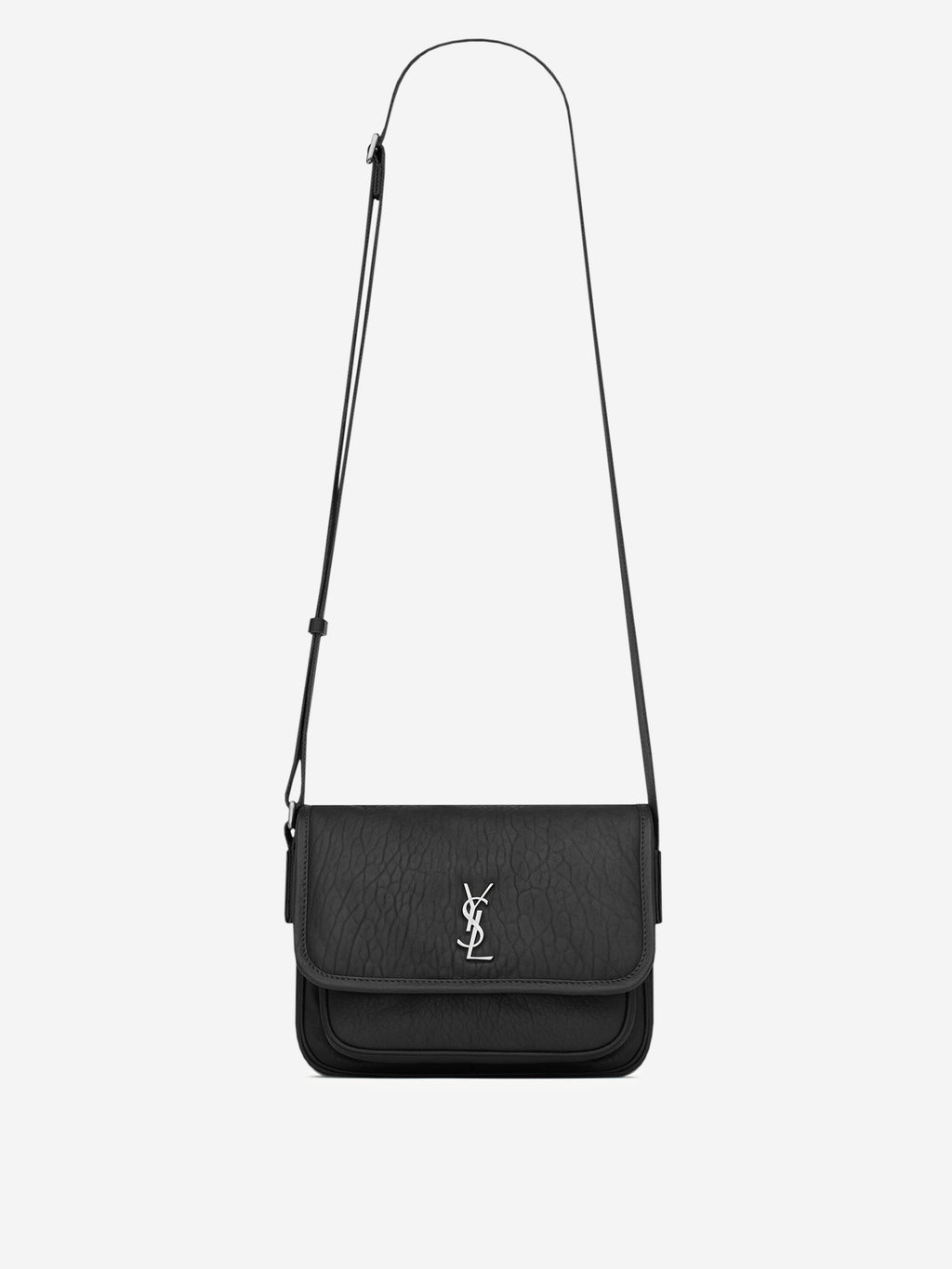 Оригінальна Niki Leather Messenger Bag Saint laurent – боковий вид