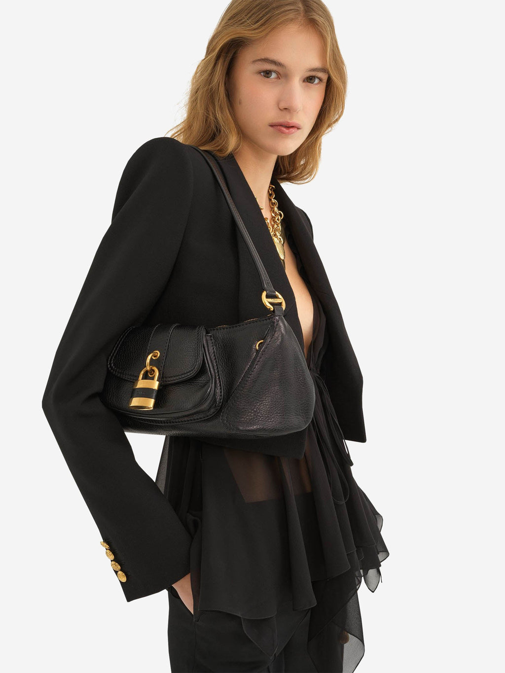The 99 Shoulder Bag Chloe – Гарантія оригінальності – вид ззаду