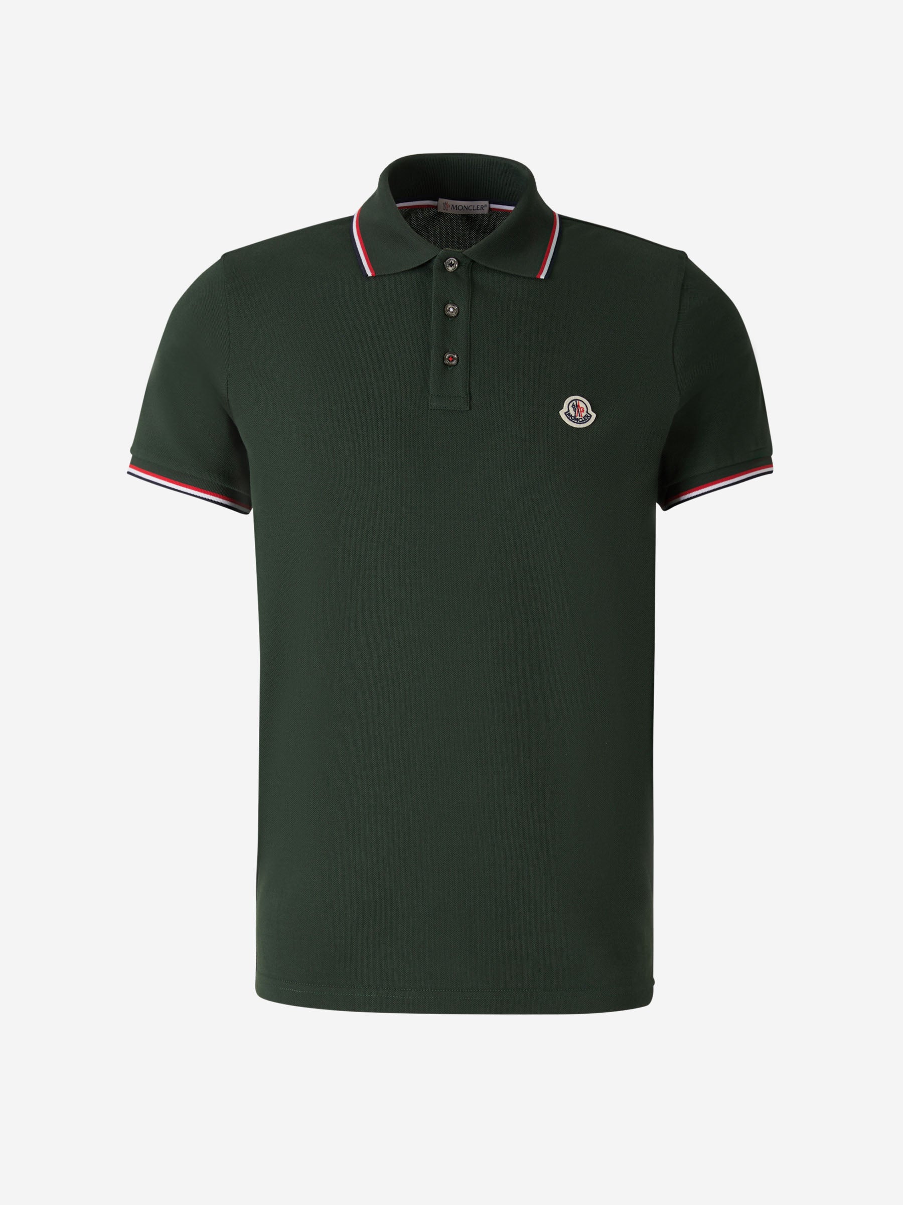 Logo Knit Polo Moncler оригінал – Купити в Україні – боковий вид