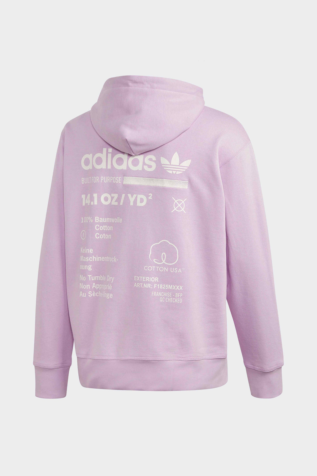 Оригінальна Kaval Mens Hoodie Adidas – вид ззаду